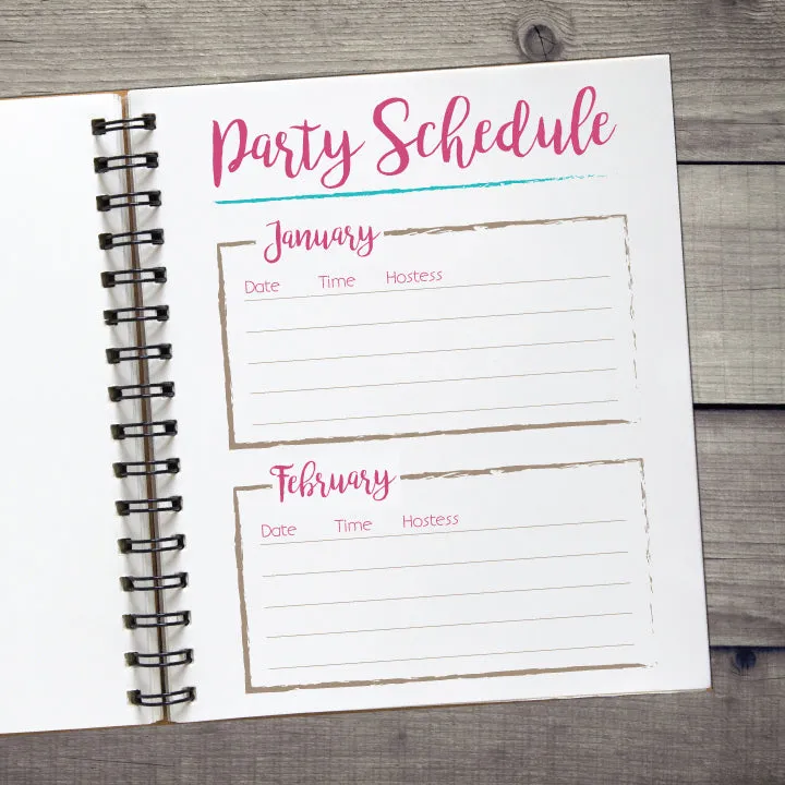 2020 Printable Business Planner Journal Tracker