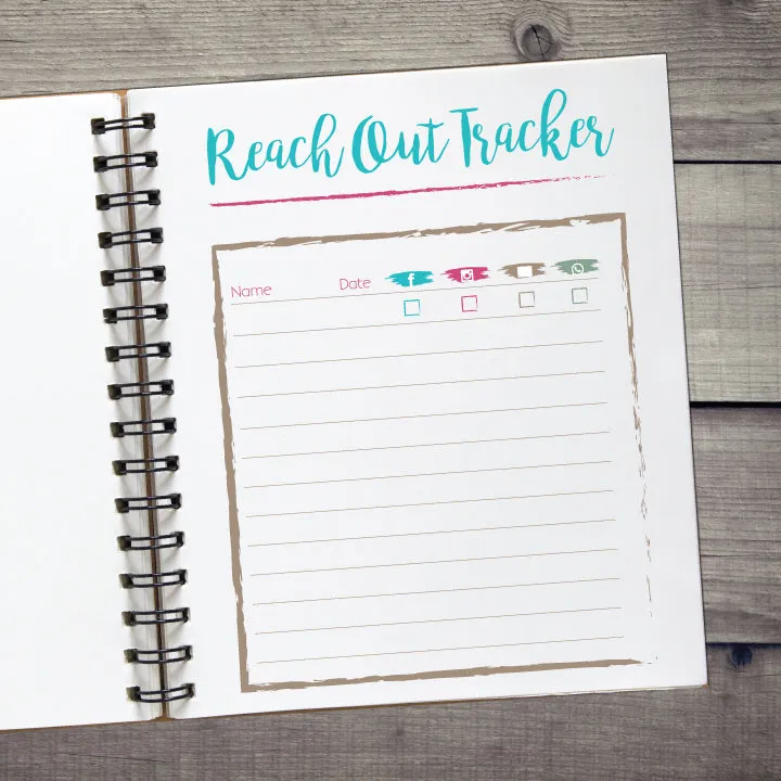 2020 Printable Business Planner Journal Tracker