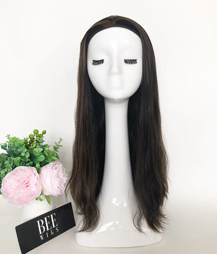 24inch Band Fall Dark Brown with Highlight