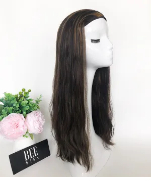 24inch Band Fall Dark Brown with Highlight