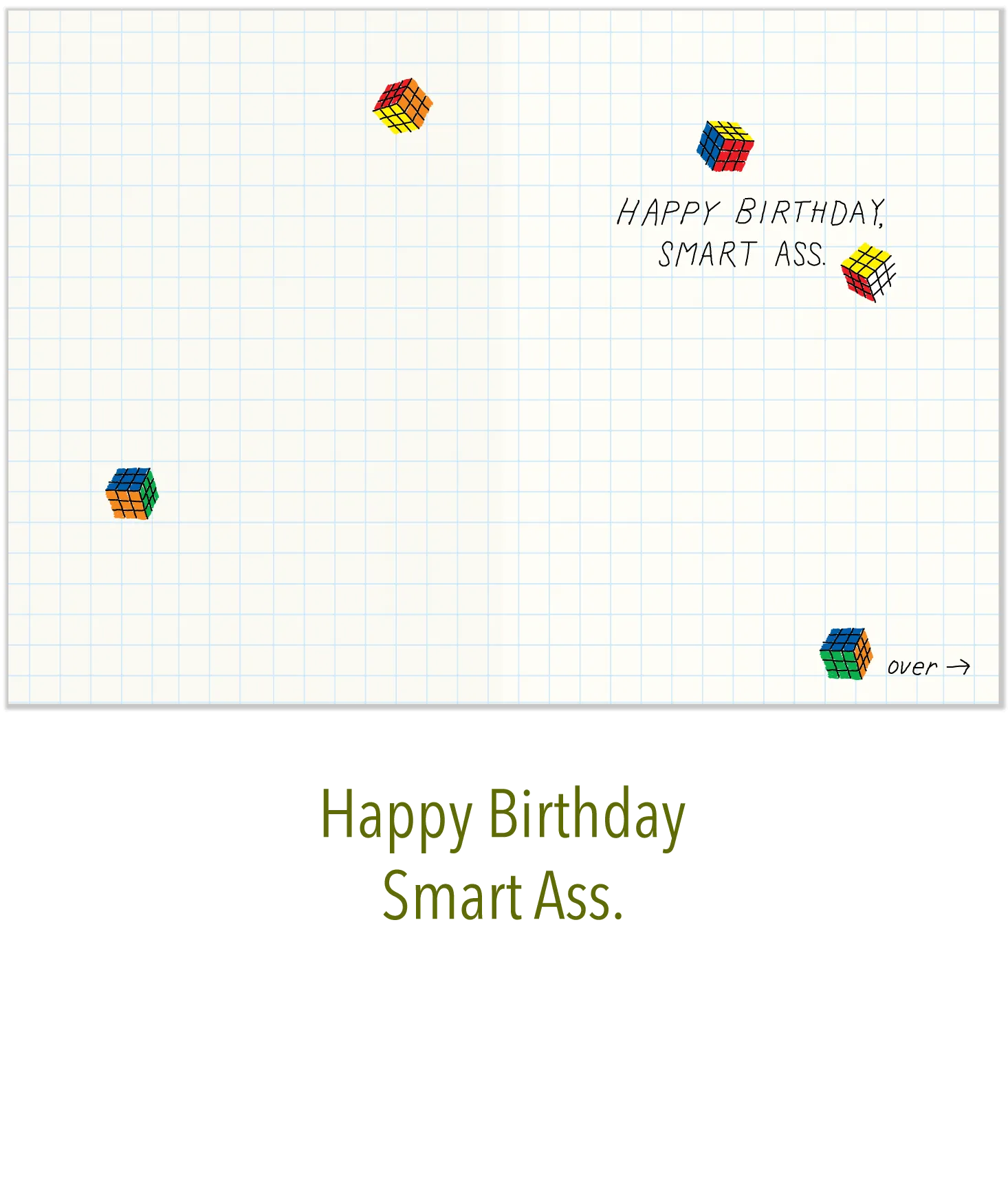 623 Smart Ass (Birthday Card)