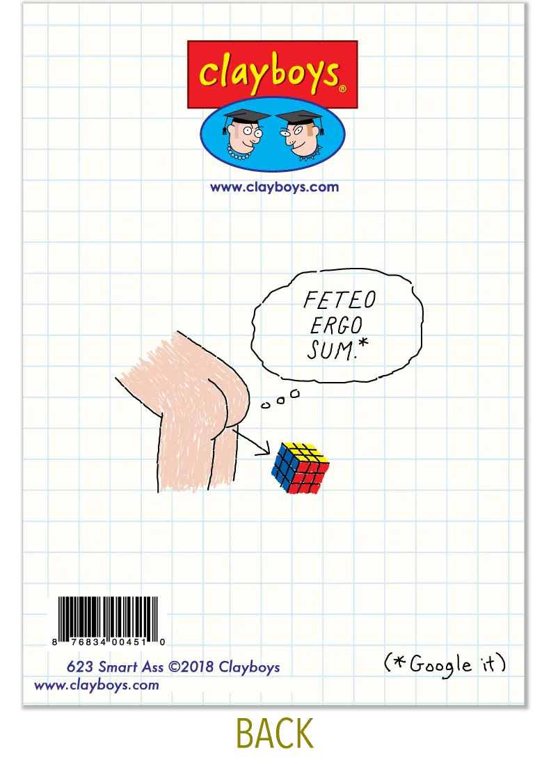 623 Smart Ass (Birthday Card)