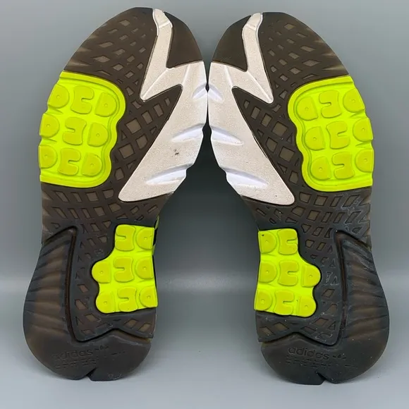 Adidas Nite Jogger ‘Semi Solar Yellow’ Shoes Men’s Sz 9