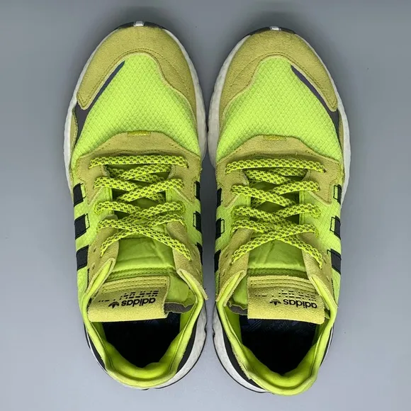 Adidas Nite Jogger ‘Semi Solar Yellow’ Shoes Men’s Sz 9