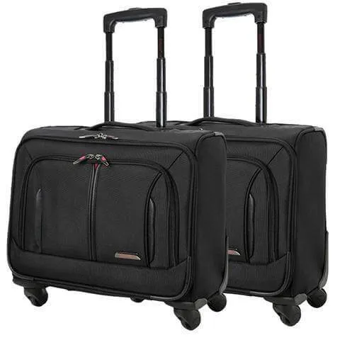Aerolite (45x45x23cm) Executive Mobile Business Cabin Hand with Luggage Rolling Laptop Bag