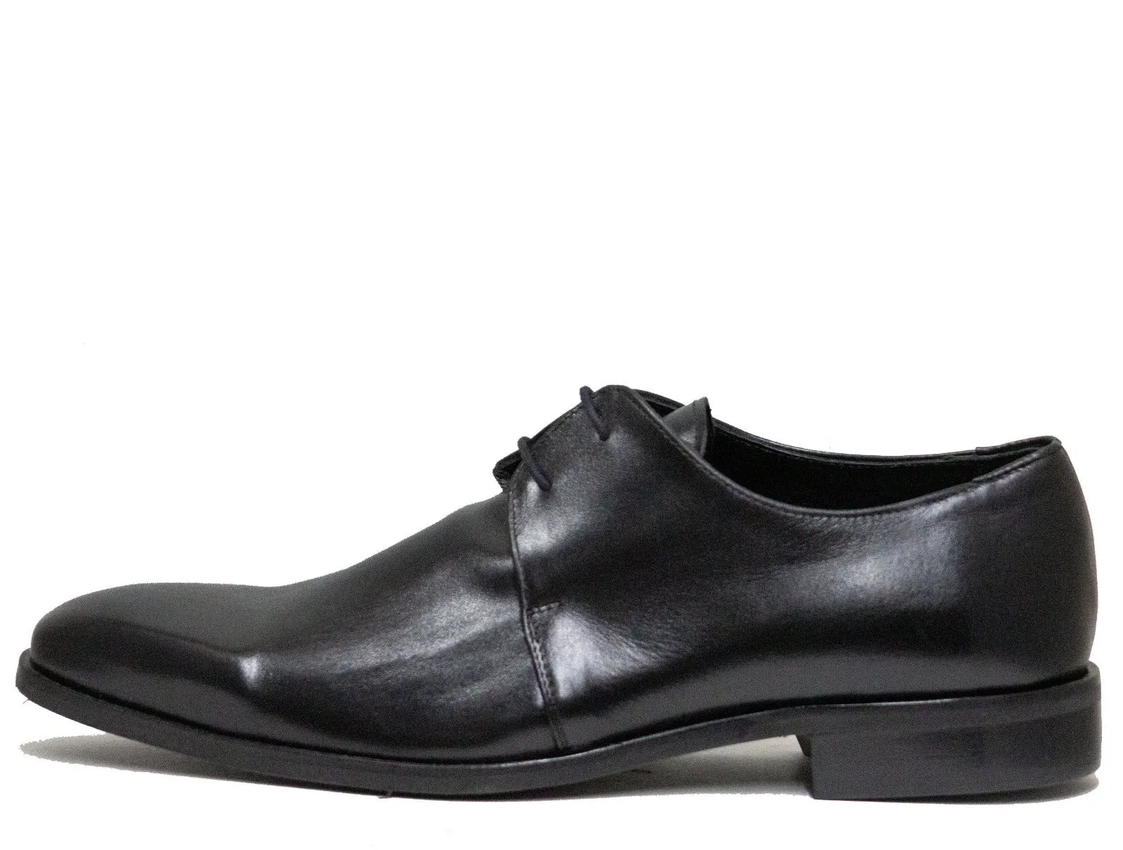 Alfredo Men's Dress Black Leather Sole 22403