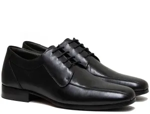 Alfredo Men's Dress Black Leather Sole 22403
