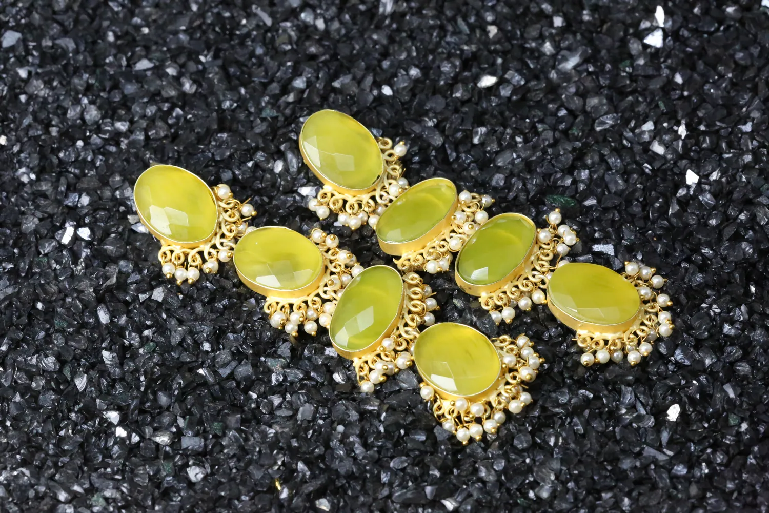 Antonia statement semi-precious Earrings