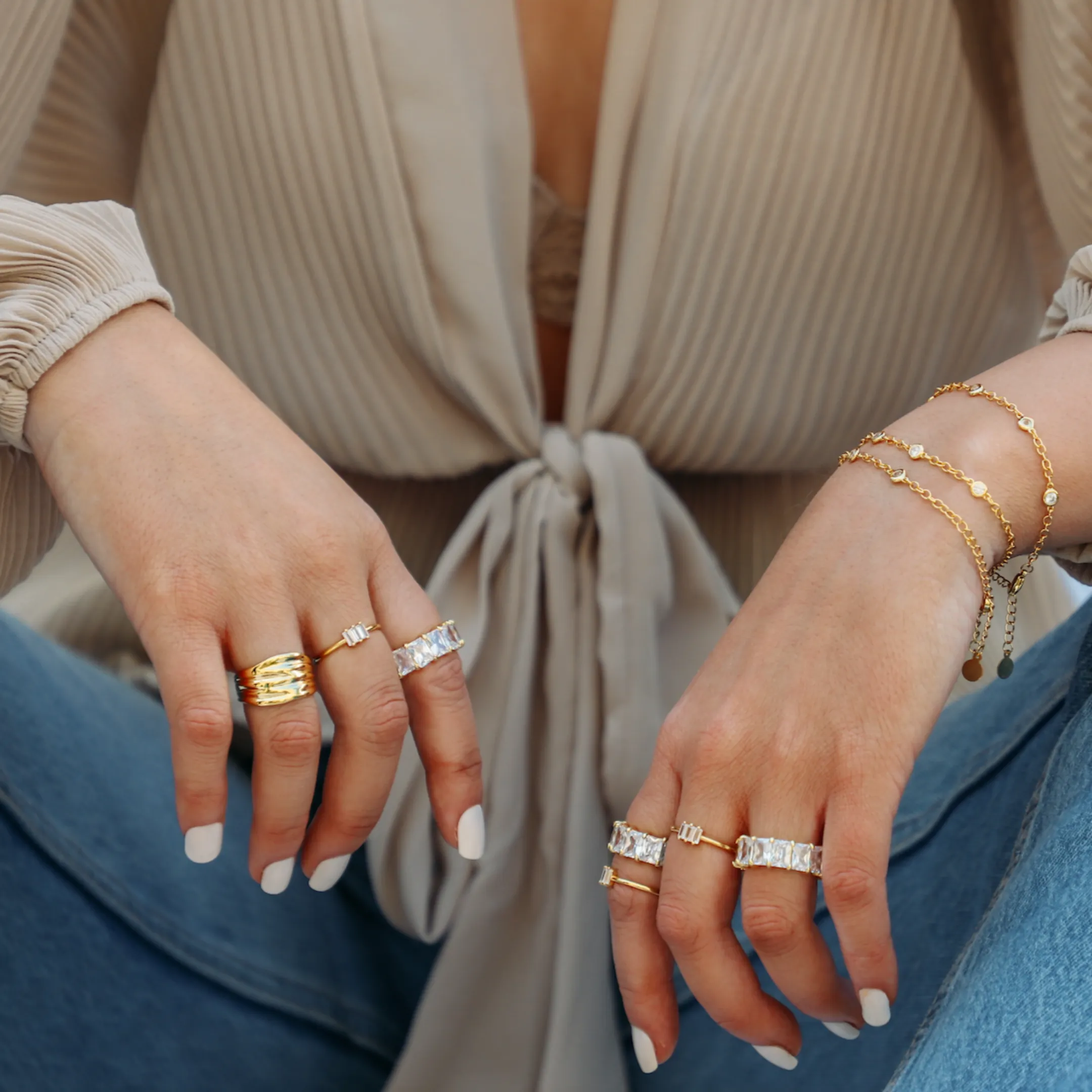 Ashley Baguette Eternity Ring