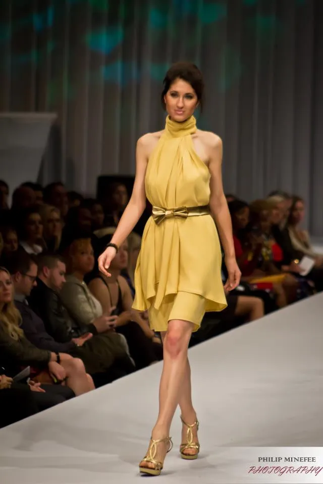 Asymmetrical Layered Dress