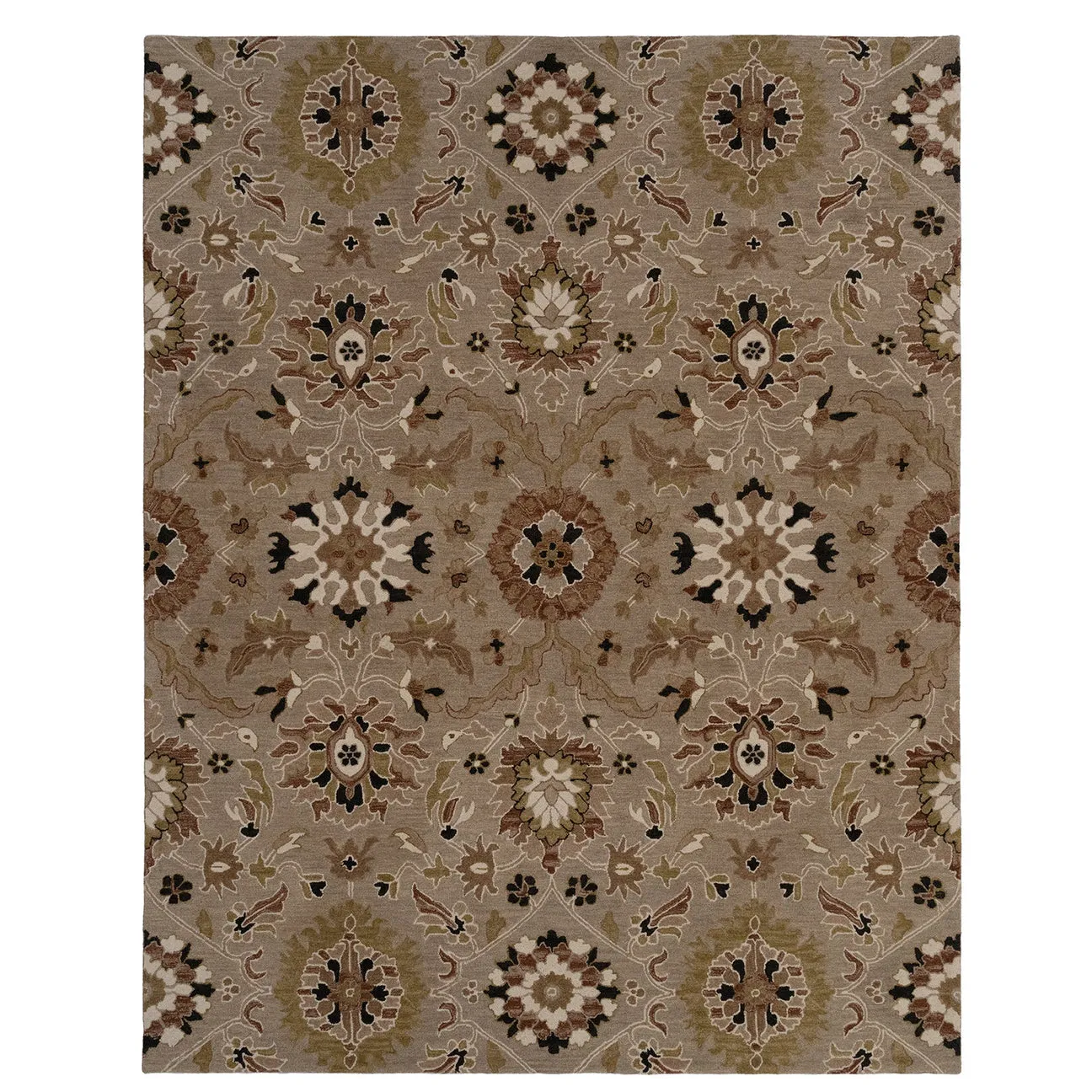 Azari Hand Tufted Wool Rug color Oxford Tan