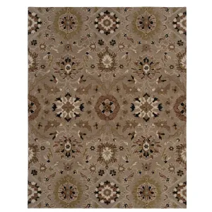 Azari Hand Tufted Wool Rug color Oxford Tan