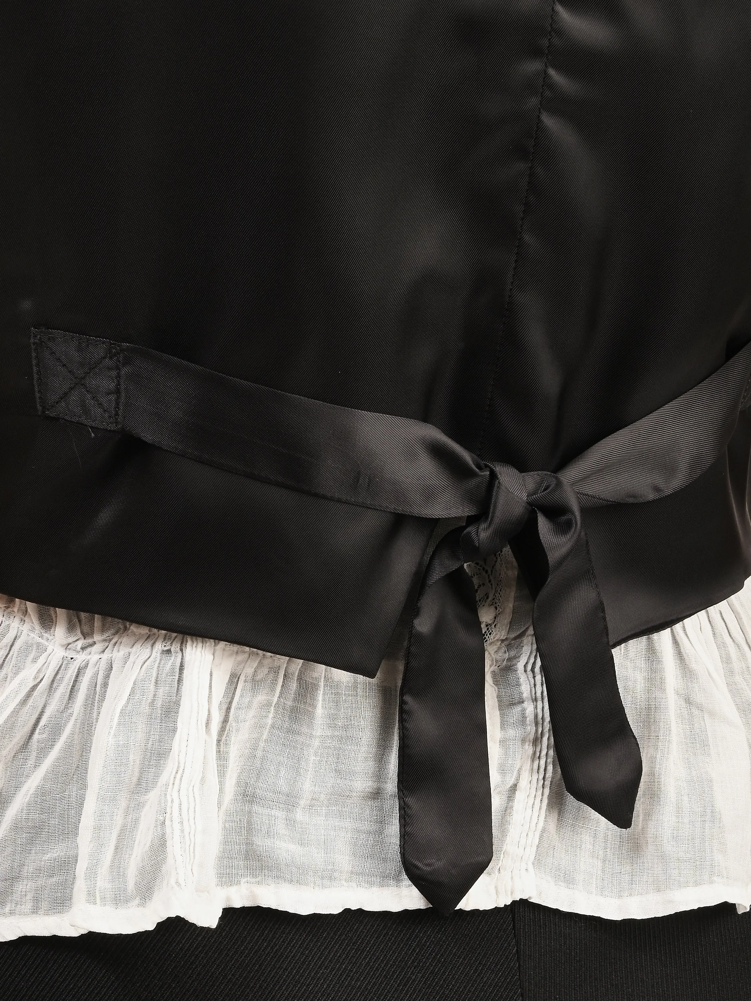Black Riding Twill Waistcoat