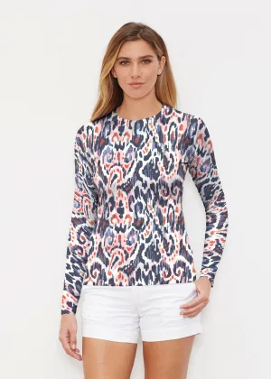 Boho Paisley (8054) ~ Long Sleeve Rash Guard