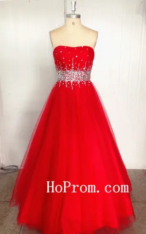 Bondage Red Prom Dress,Sweertheart Prom Dresses,Evening Dress