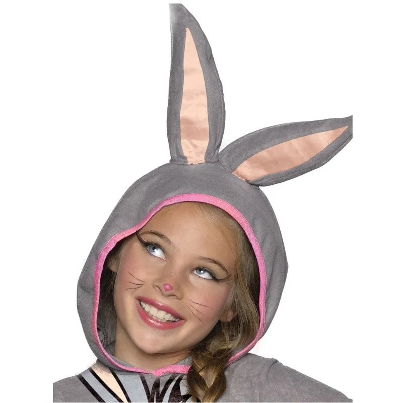 Bugs Bunny Girls Hooded Costume