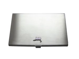 Business Card Holder with Sail Fish Pendant