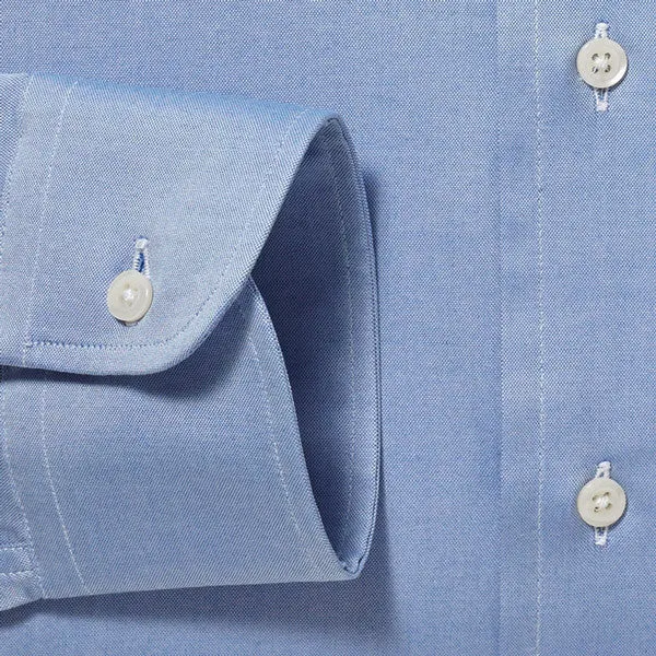 Button Down Pinpoint Blue - Big/Tall
