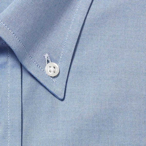 Button Down Pinpoint Blue - Big/Tall