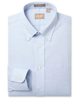 Button Down Pinpoint Light Blue - Big/Tall