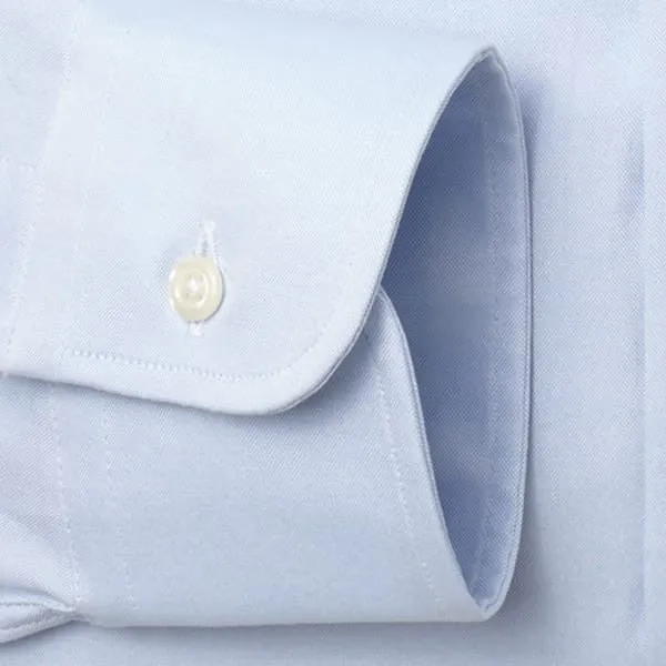 Button Down Pinpoint Light Blue - Classic