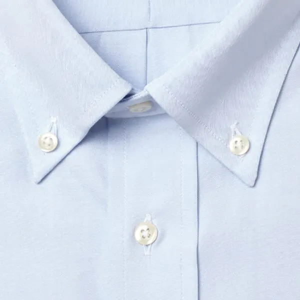 Button Down Pinpoint Light Blue - Classic