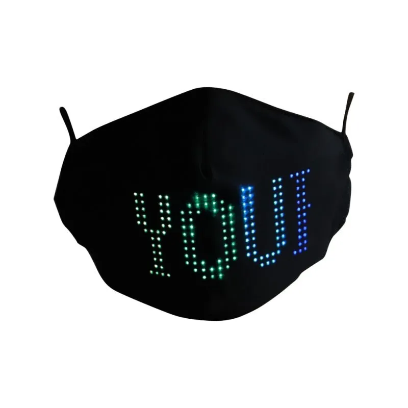 Carnival Face Mask With RGB LED
