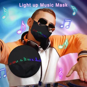 Carnival Face Mask With RGB LED