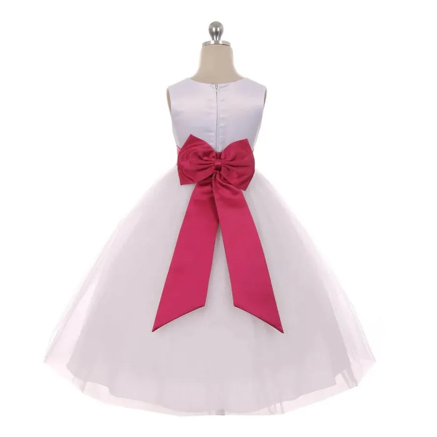 Classic Dolly Dress - Burgundy Sash