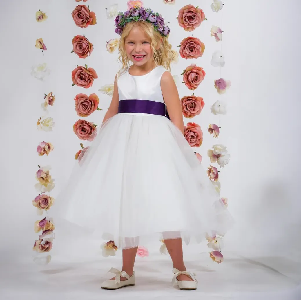 Classic Dolly Dress - Fuchsia Pink Sash
