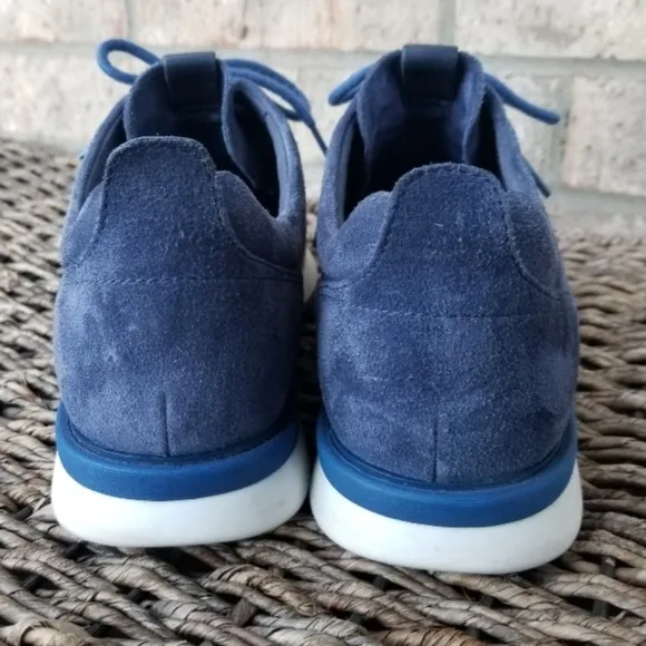 COLE HAAN Grand Horizon II BLUE Suede OXFORD Sneaker (Men 8) C26362