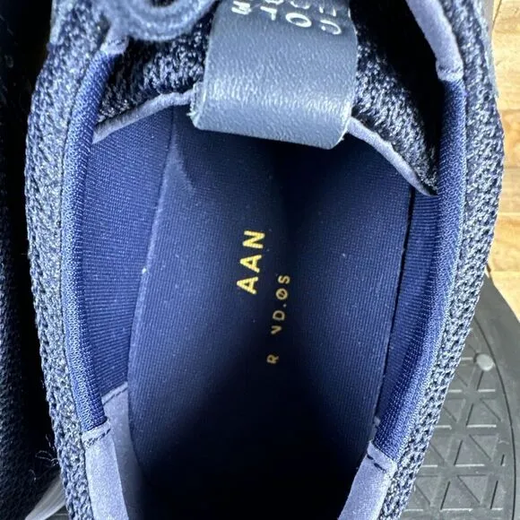 Cole Haan Zero Grand Mens Size 10.5M Blue Tour Knit OS Oxford Shoes C31344