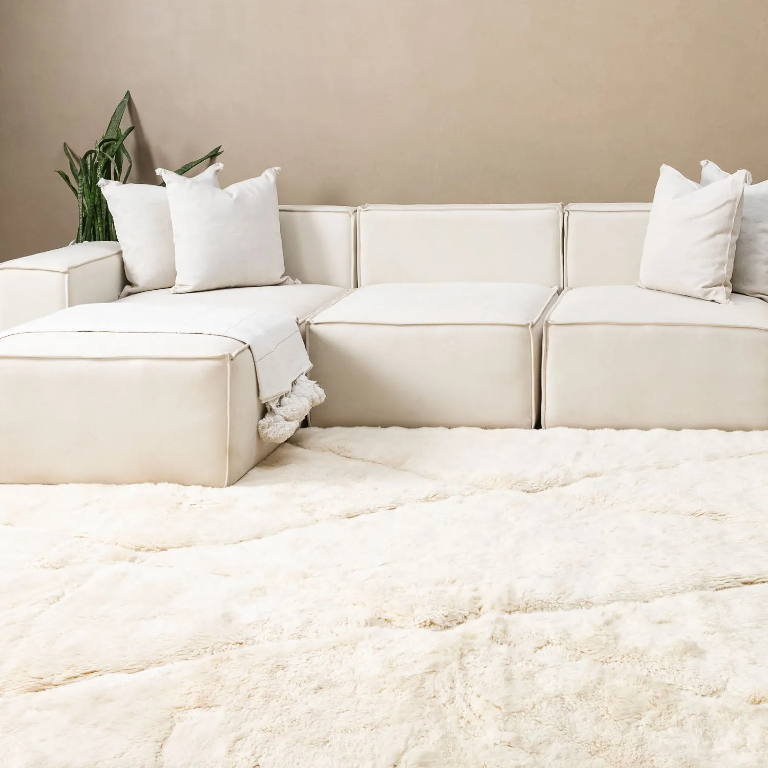 Cross-Roads - luxury beni mrirt rug