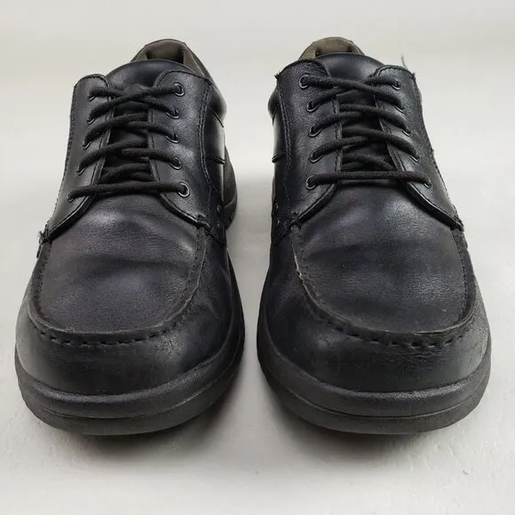 Dansko Wyatt Leather Oxford Shoe Mens 7.5-8 41 Black Lace Up Casual Comfort