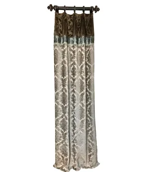 Decorative Curtain Panel Style #7 Serenity Collection