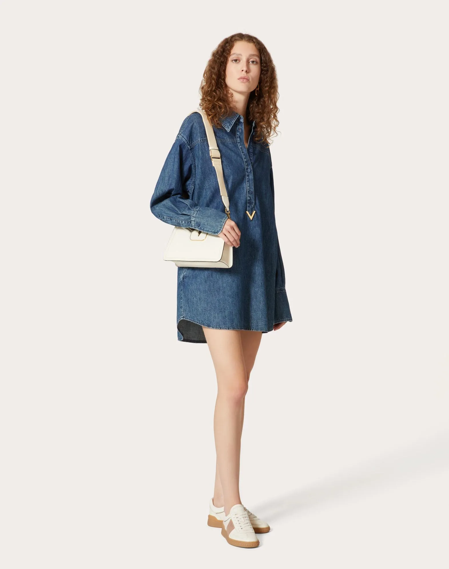 Denim Chambray Dress