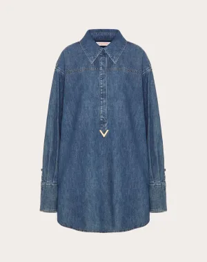 Denim Chambray Dress