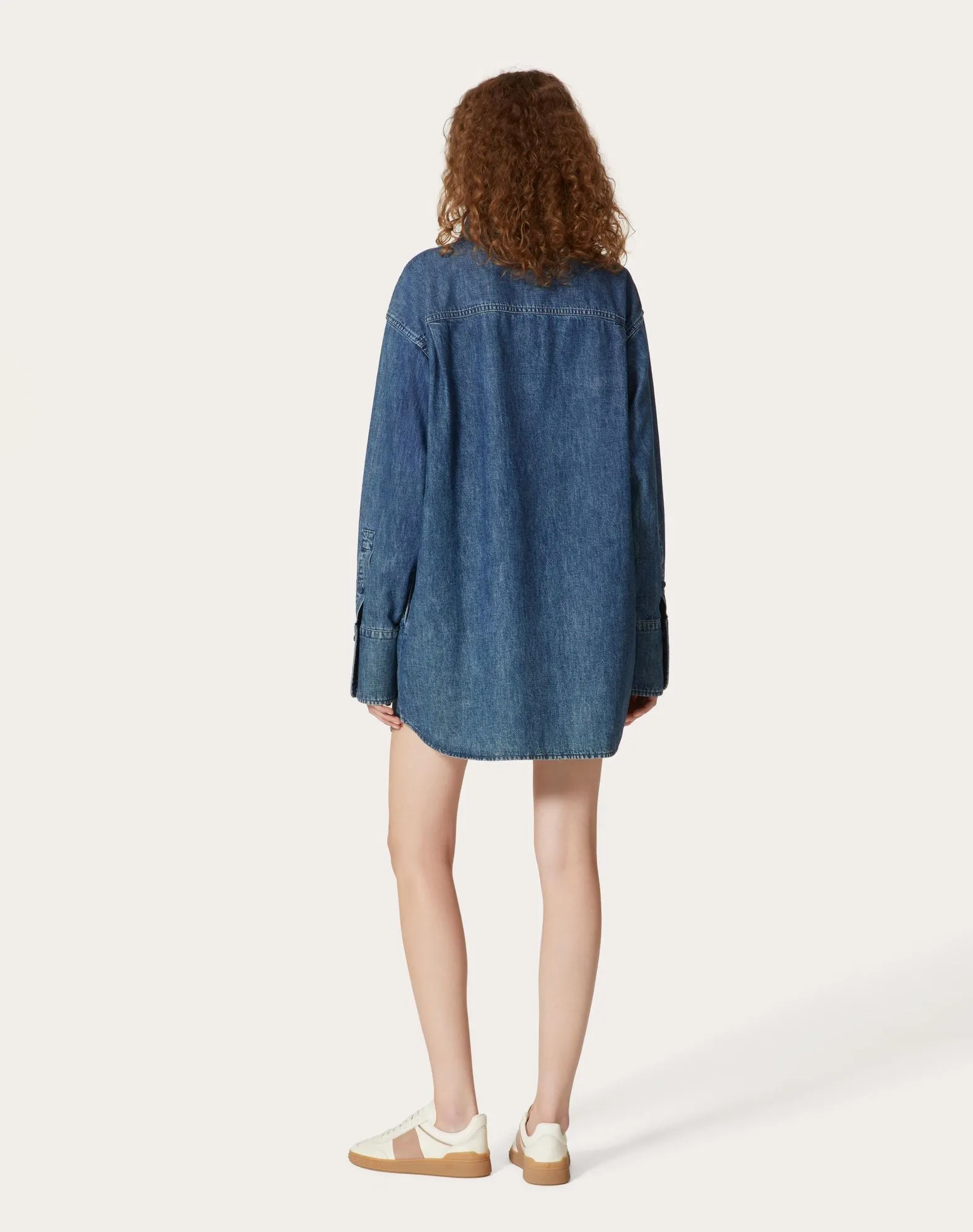 Denim Chambray Dress