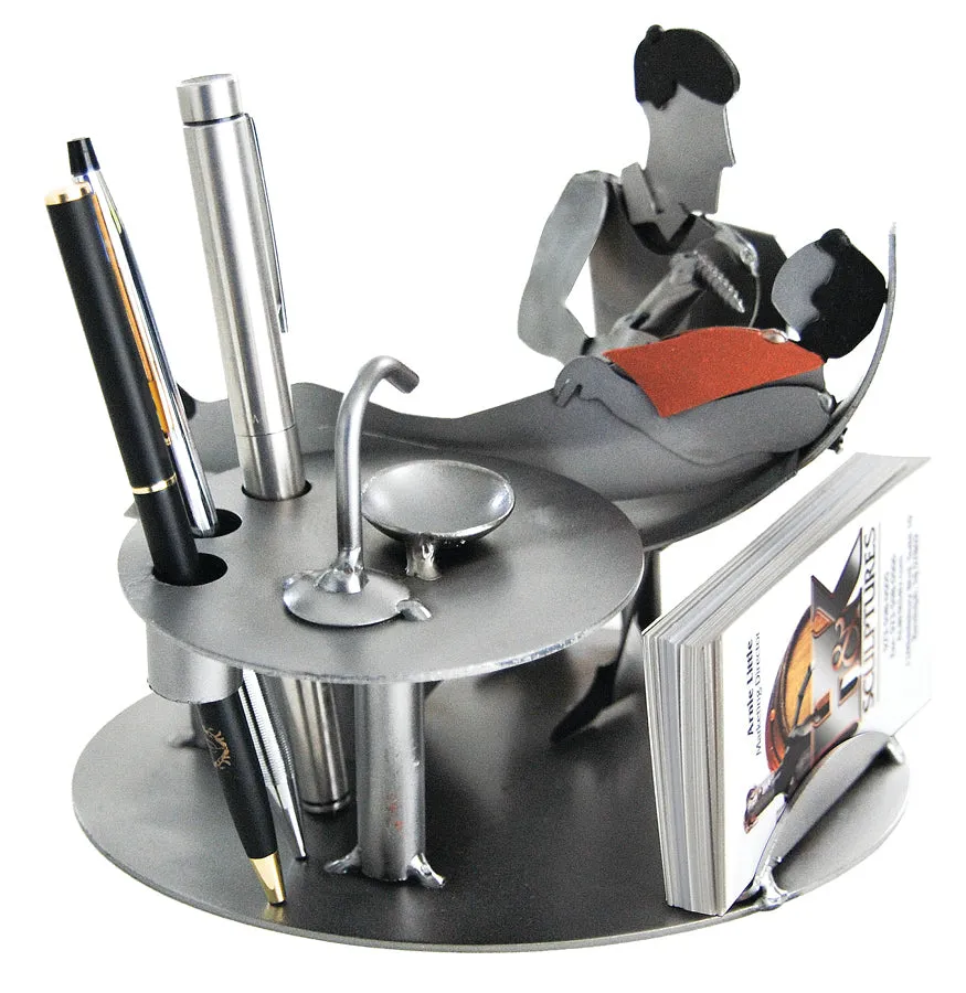 Dental Silhouette Business Card Holder -  Item #3351