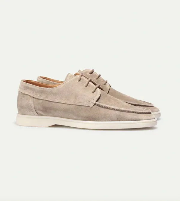 Diederik - Luxe Leren Loafers met Veters voor Heren