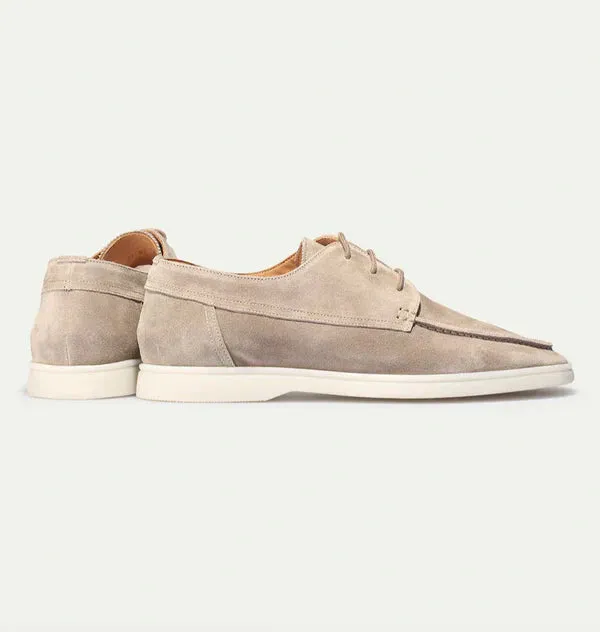 Diederik - Luxe Leren Loafers met Veters voor Heren