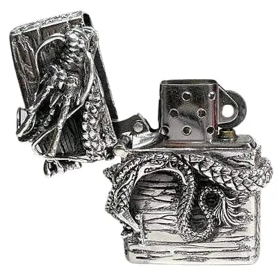 Dragon Sterling Silver Lighter