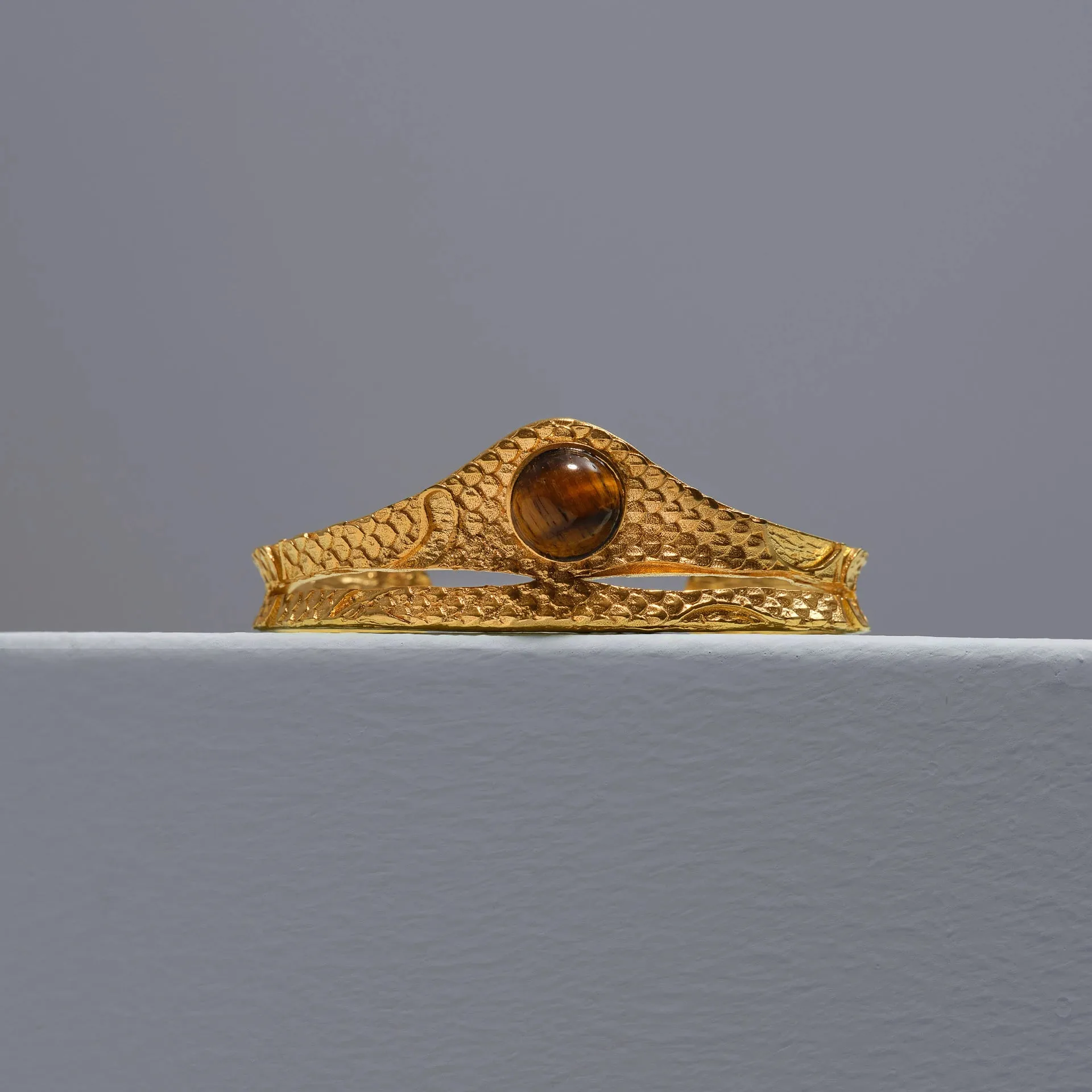 Dragon Tiger’s Eye Bracelet – Handcrafted Luxury Jewelry