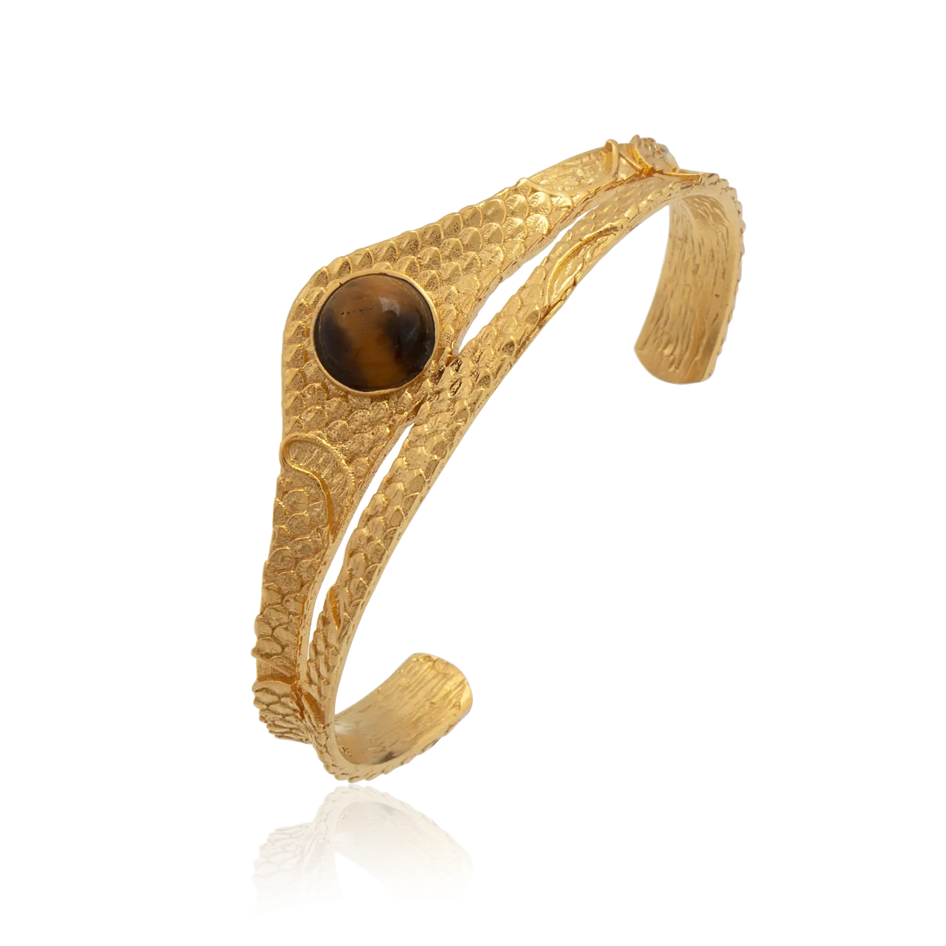 Dragon Tiger’s Eye Bracelet – Handcrafted Luxury Jewelry
