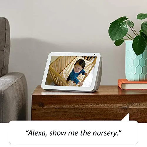 Echo Show 8 (1st Gen, 2019 release) -- HD smart display with Alexa – stay connected with video calling - Sandstone
