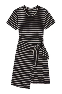 Edie dress - Black stripe