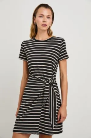 Edie dress - Black stripe