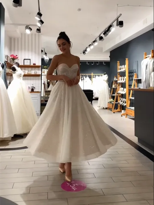 Elegant White A Line Strapless Long Prom Dress, Evening Dress SHK008