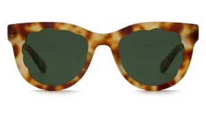 ELLIE-Hawksbill / Dark Green