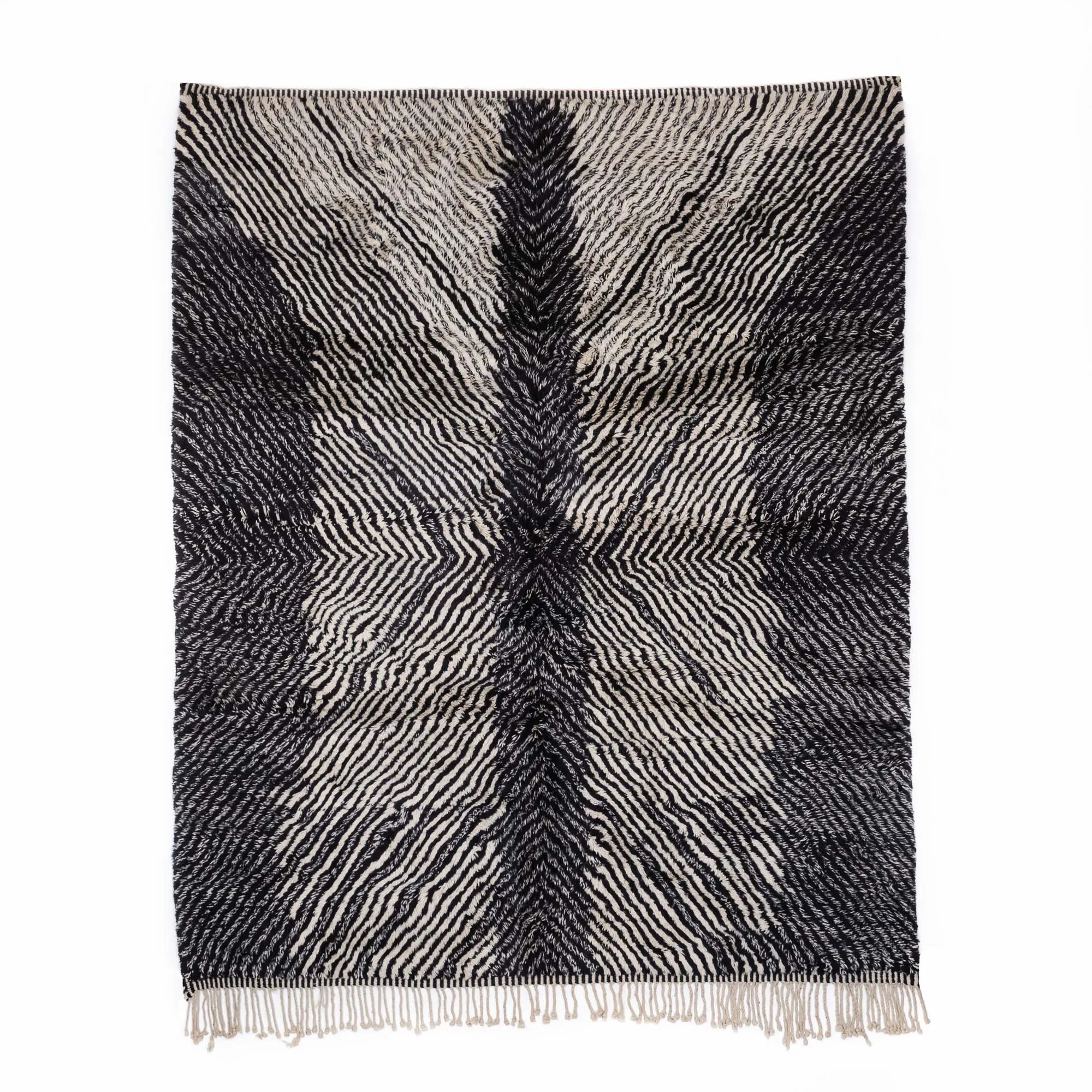 Enchanted Nightfall - luxury beni mrirt rug